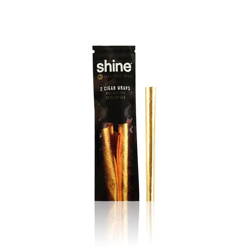 Shine x2 24k Gold Cigar Wraps - Day N Night | CBD, Kratom, Nootropic, Vape, Smoke, Head Shop