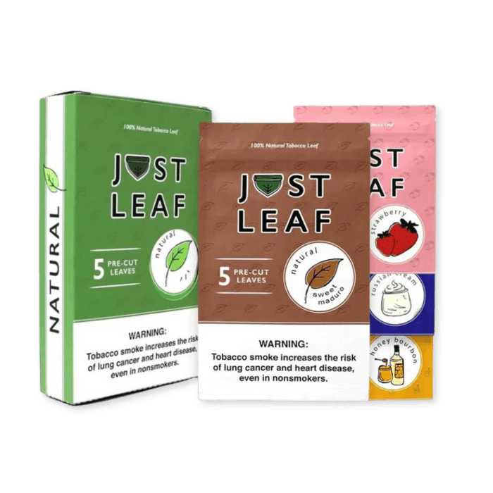 Just Leaf Natural Tobacco Leaf (5 Pack)