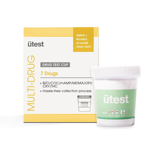 ütest Drug Test Cup (7 Panel) - Day N Night | CBD, Kratom, Nootropic, Vape, Smoke, Head Shop