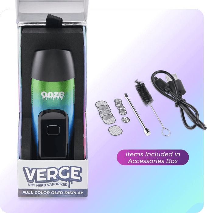 Ooze Verge Dry Vaporizer - Day N Night | CBD, Kratom, Nootropic, Vape, Smoke, Head Shop