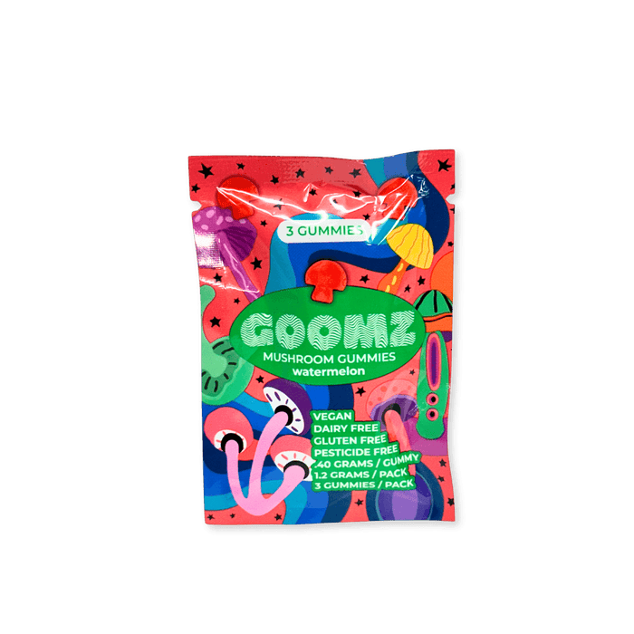 Goomz Mushroom Gummies (3 Count) - Day N Night | CBD, Kratom, Nootropic, Vape, Smoke, Head Shop