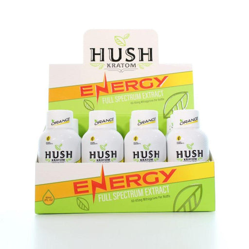 Hush Kratom Extract Energy Shot - Day N Night | CBD, Kratom, Nootropic, Vape, Smoke, Head Shop