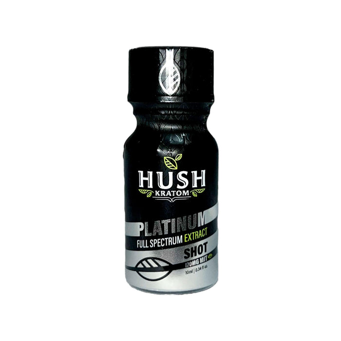 Hush Kratom Platinum Shot - Day N Night | CBD, Kratom, Nootropic, Vape, Smoke, Head Shop