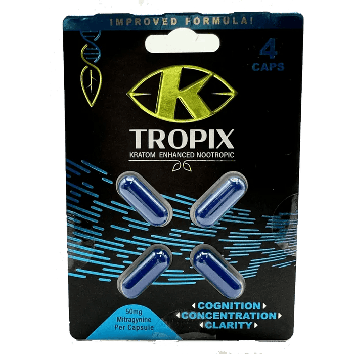 K Tropix Capsules - Day N Night | CBD, Kratom, Nootropic, Vape, Smoke, Head Shop