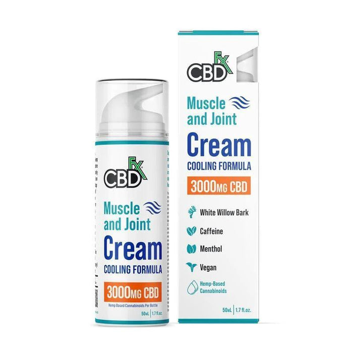 CBDfx: Muscle and Joint Cream - Day N Night | CBD, Kratom, Nootropic, Vape, Smoke, Head Shop