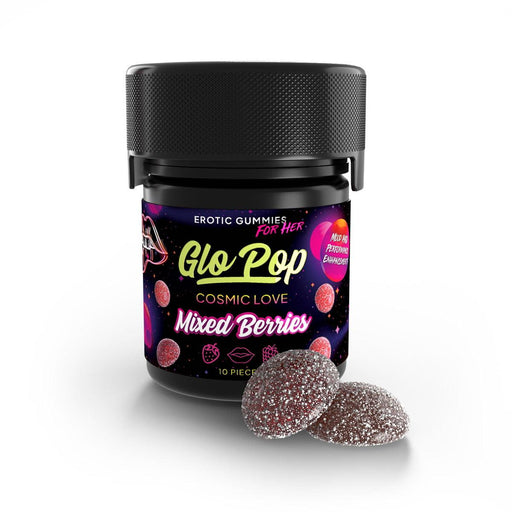 Glo Pop Cosmic Love Erotic Gummies - Day N Night | CBD, Kratom, Nootropic, Vape, Smoke, Head Shop